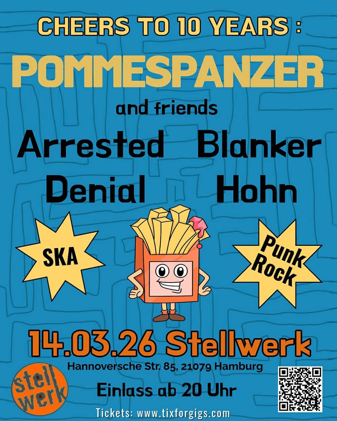Cheers to 10 Years Pommespanzer
