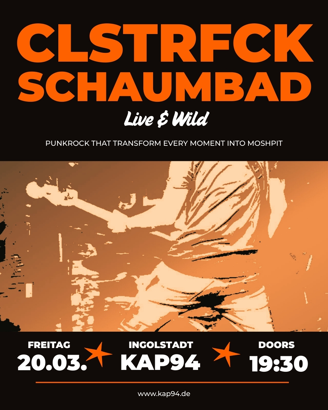 CLSTRFCK (Punkrock) in Ingolstadt!